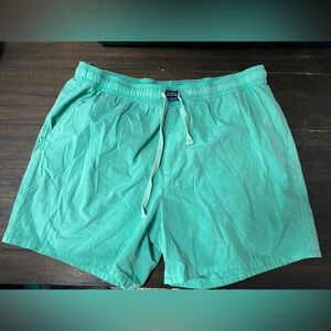 Aqua Blue Swim Trunks